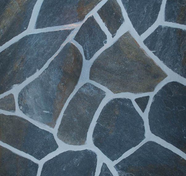 Břidlice modrá nepravidelná - Dlažby a obklady z přírodního kamene Bricks & Cotto experts